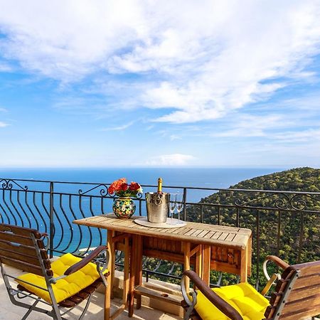 Sea View Apartment Between Nice And Monaco - 2 Villefranche-sur-Mer Kültér fotó
