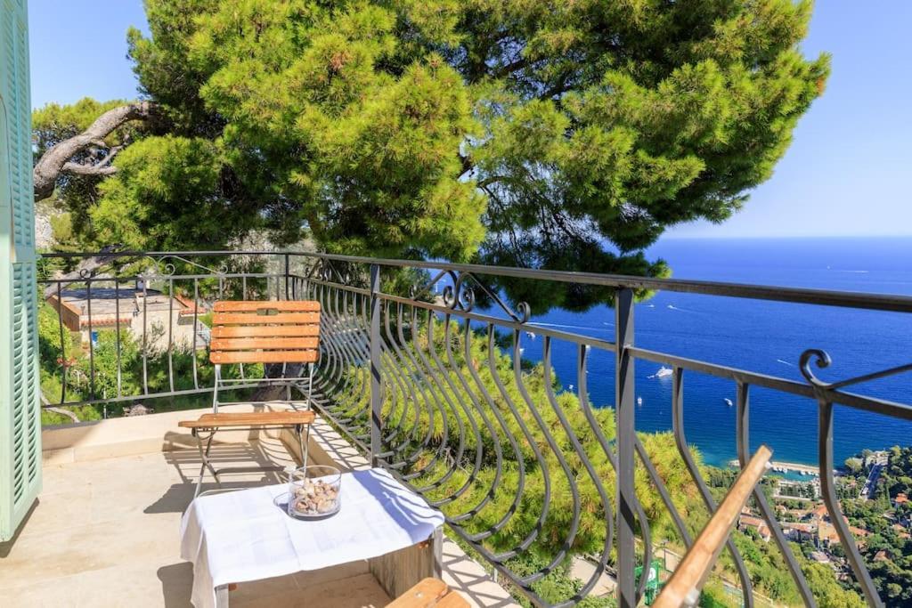Sea View Apartment Between Nice And Monaco - 2 Villefranche-sur-Mer Kültér fotó