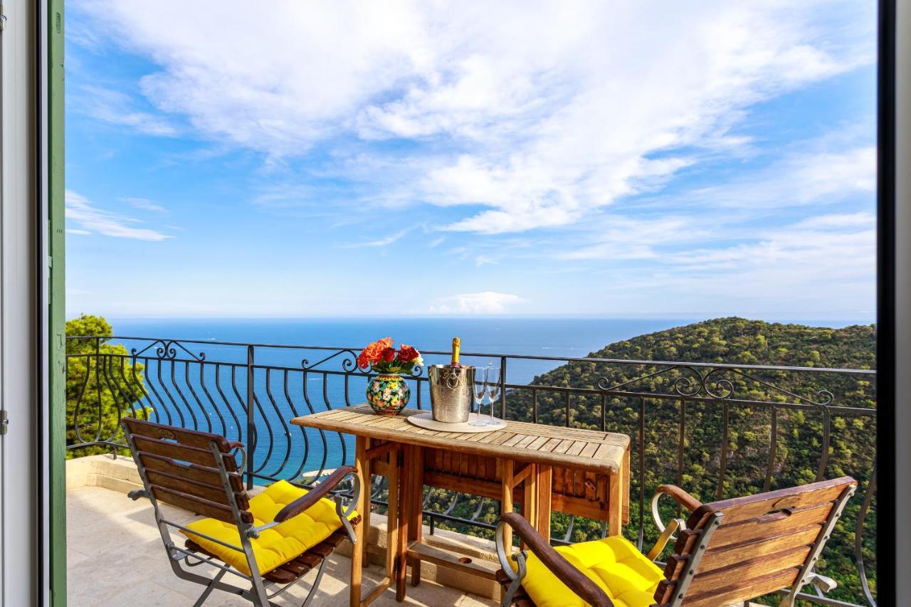Sea View Apartment Between Nice And Monaco - 2 Villefranche-sur-Mer Kültér fotó